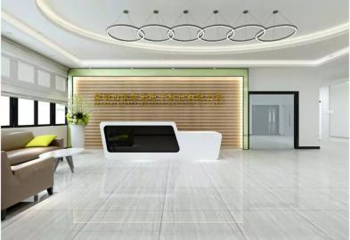 深圳石岩指纹锁展厅装修设计图3